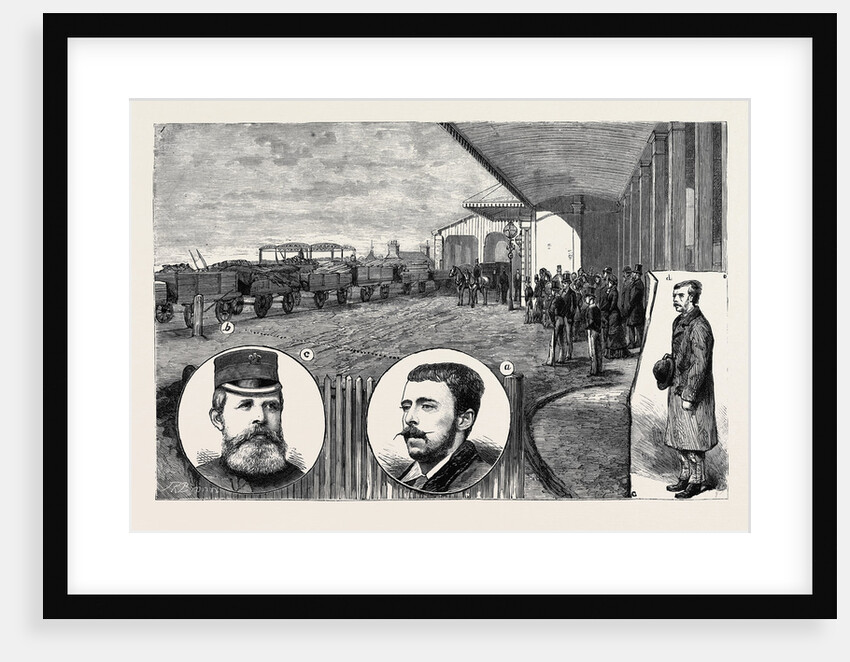 The Attempt on the Life of the Queen: Scene at Windsor Railway Station Immediately Before the Attack by Anonymous