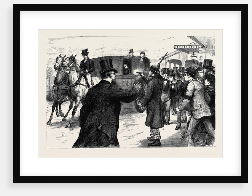 The Attempt on the Life of the Queen: The Arrest of the Would-Be Assassin, Roderick Maclean by Anonymous