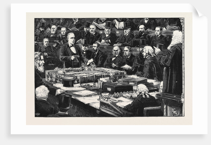 Mr. Bradlaugh Taking the Oath in the House of Commons by Anonymous