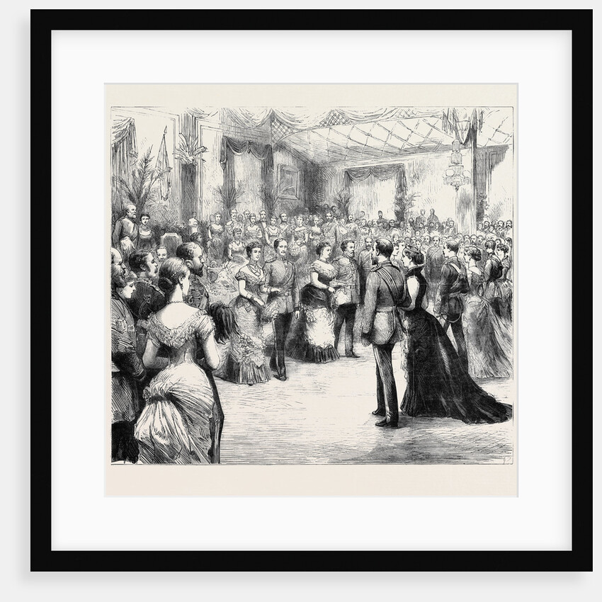 The Prince and Princess of Wales at the Honourable Artillery Company's Ball: The Opening Quadrille by Anonymous
