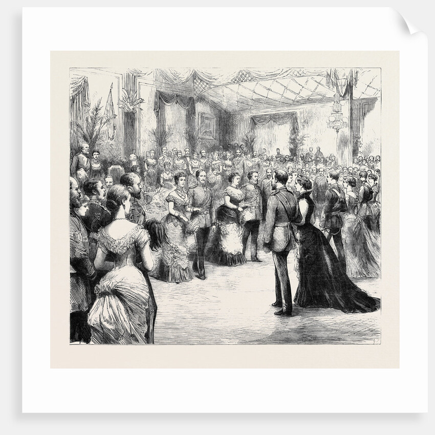 The Prince and Princess of Wales at the Honourable Artillery Company's Ball: The Opening Quadrille by Anonymous