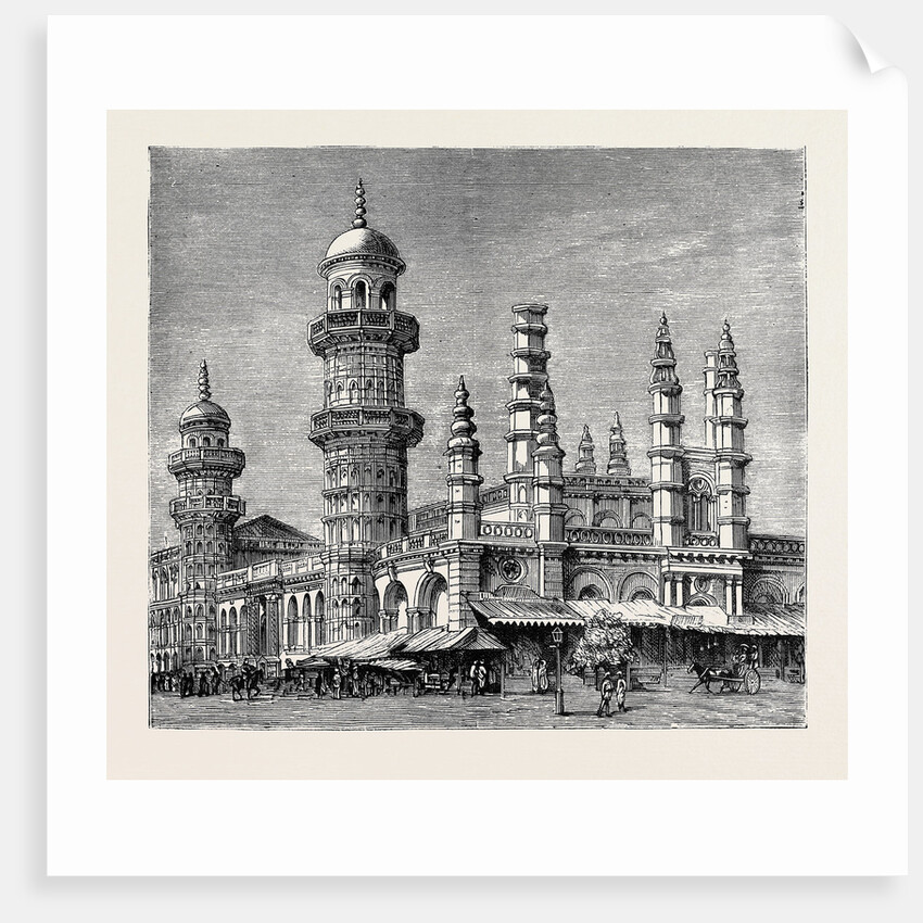 The Viceroy of India's Visit to Rangoon, British Burma: Mahomedan Mosque by Anonymous