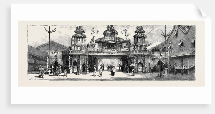 The Viceroy of India's Visit to Rangoon, British Burma: Arch Erected by Fookien Chinese by Anonymous