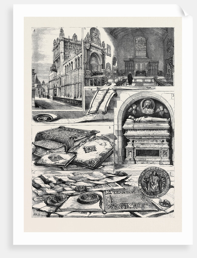 The Rolls' House and Public Record Office by Anonymous