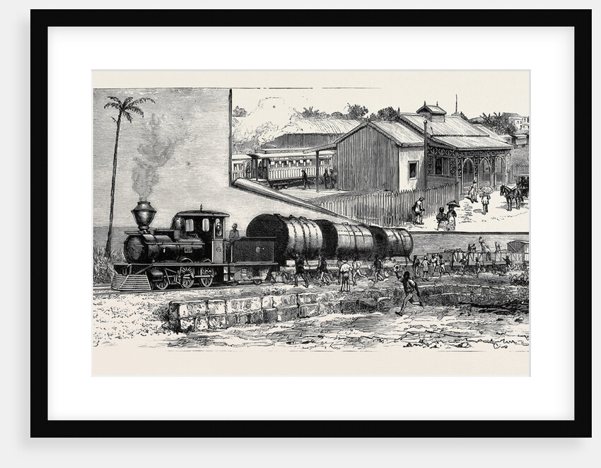 The New Railway at Barbadoes, British West Indies by Anonymous