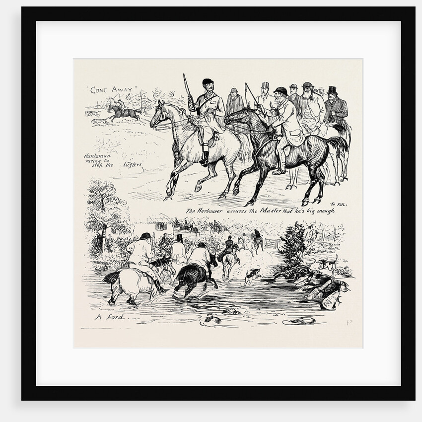 At a Deer Hunt on Exmoor by Anonymous
