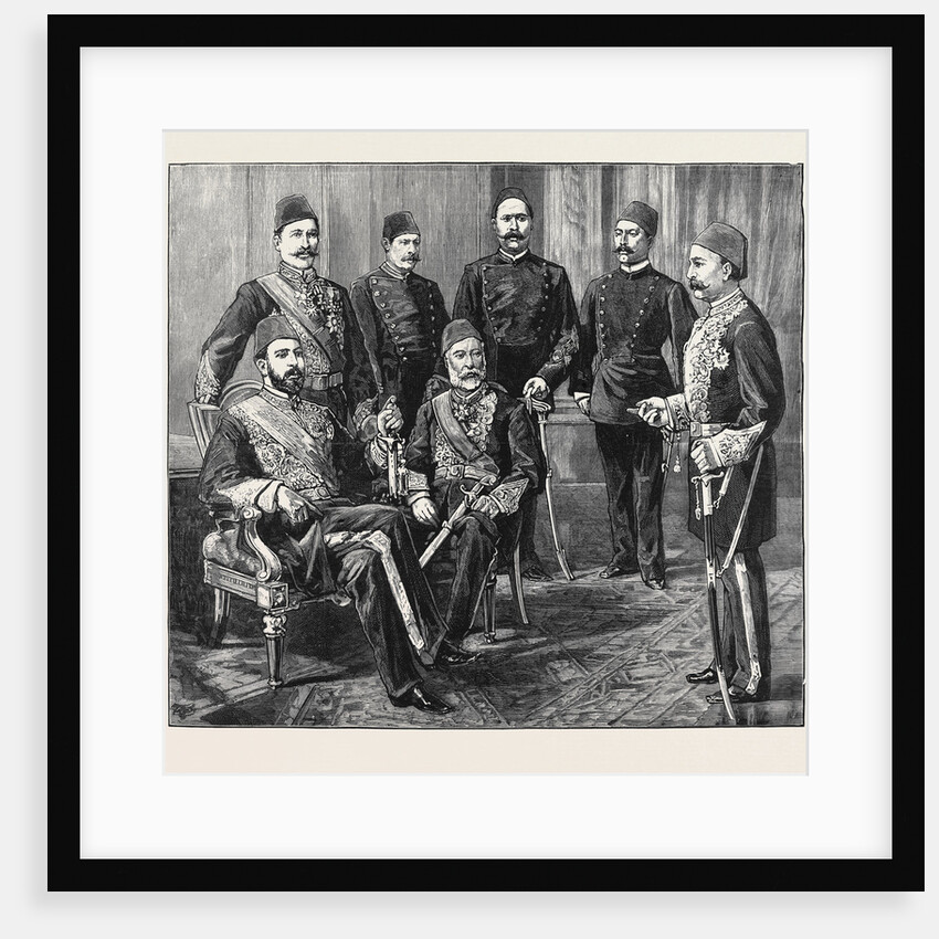 The Crisis in Egypt: The Khedive and Some Leaders of the National Party by Anonymous