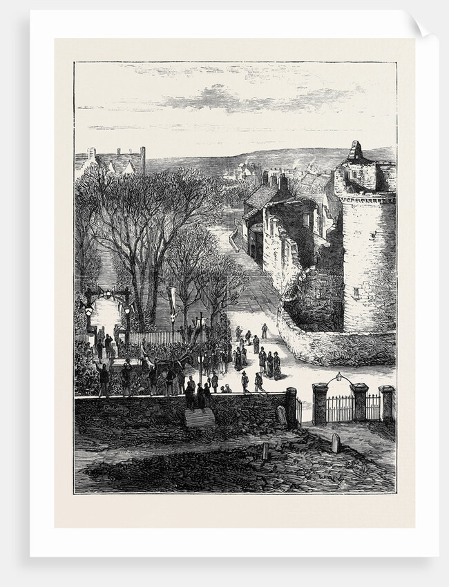 The Duke of Edinburgh in Scotland: The Duke's Arrival at Kirkwall, Orkney by Anonymous