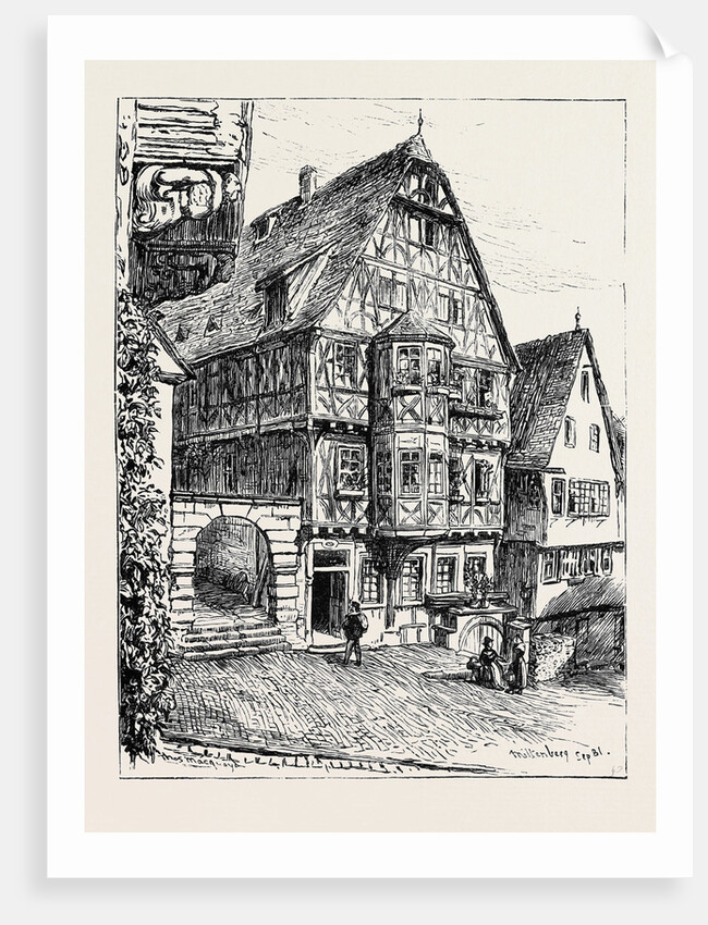 Bamberg and the Valley of the Main: Miltenberg, Germany by Anonymous