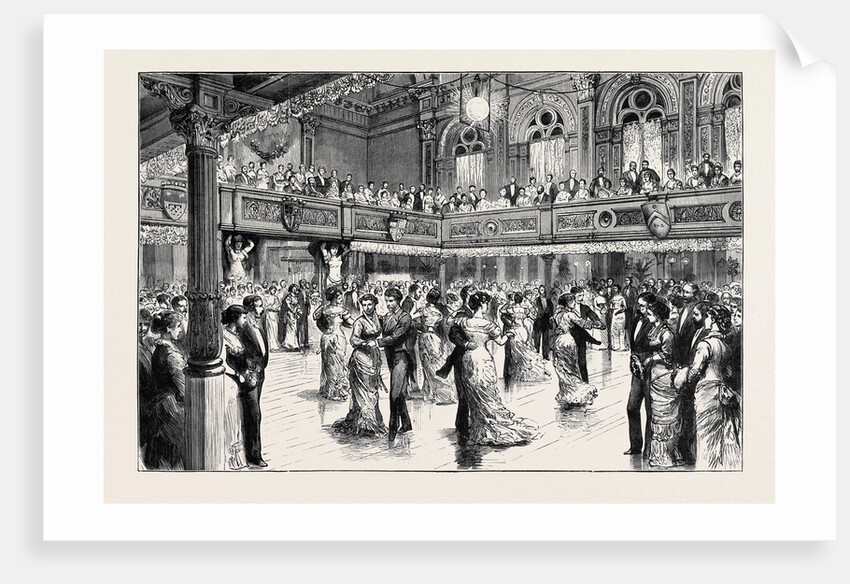 The British Fabric Ball at Shipley by Anonymous