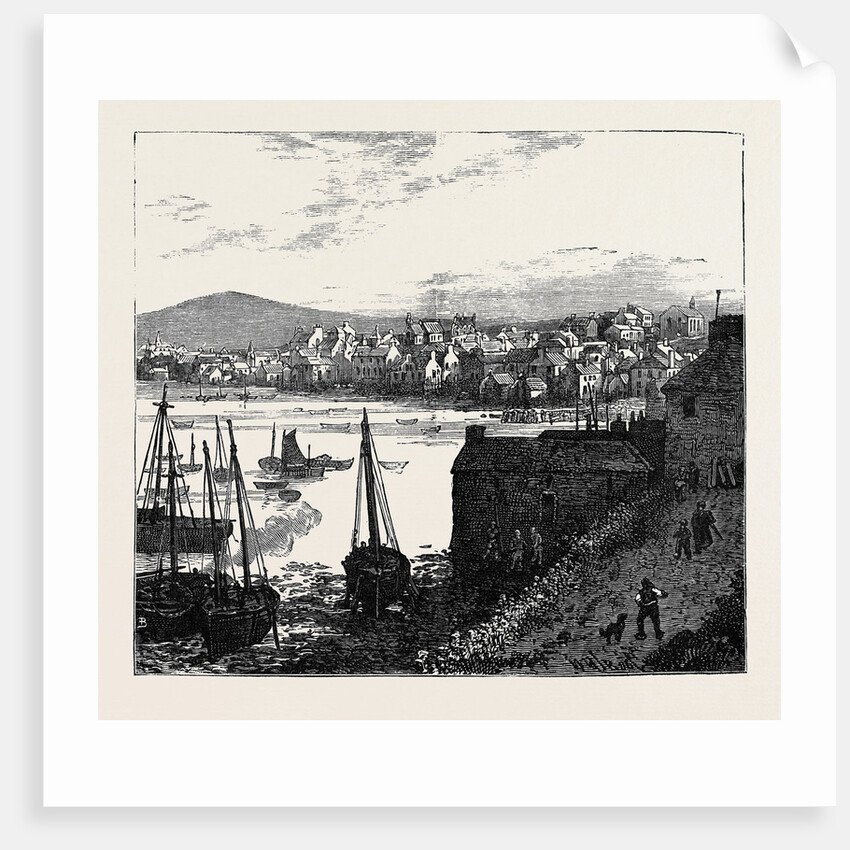 The Duke of Edinburgh in the Shetland Islands: Lerwick, the Capital of the Shetland Isles by Anonymous