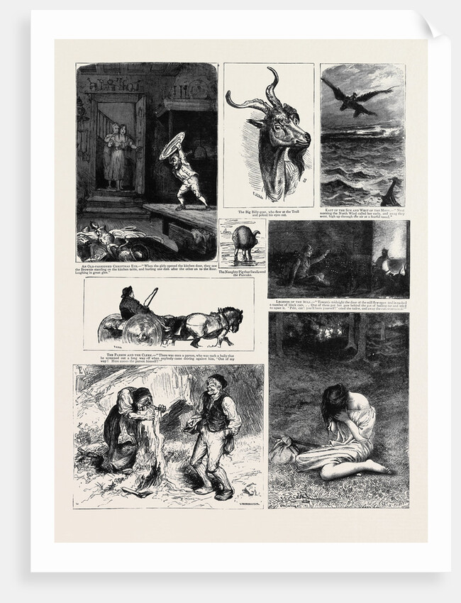 Round the Yule Log: Norwegian Folk and Fairy Tales by Anonymous
