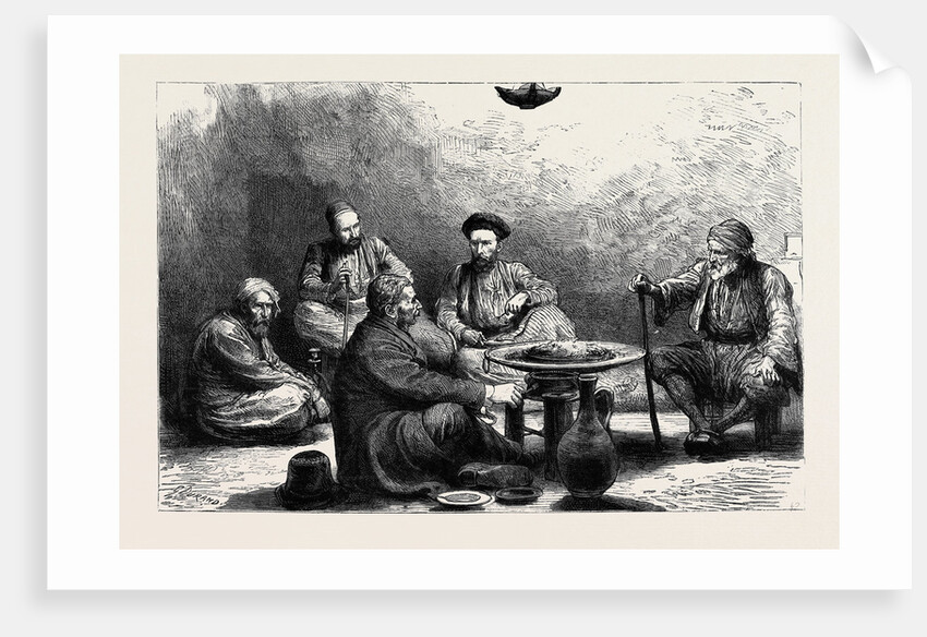 A Christmas Dinner in a Turkish Prison, Constantinople by Anonymous