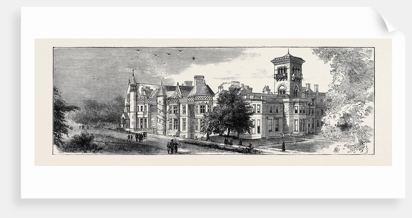 The Theft of the Earl of Crawford's Body: Dunecht House, Aberdeenshire by Anonymous