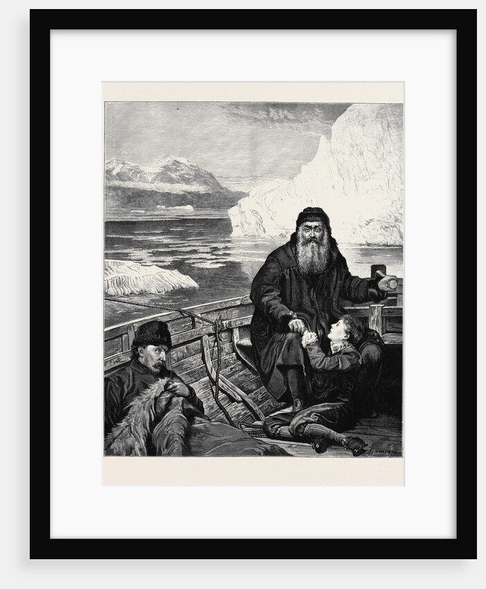 The Last Voyage of Henry Hudson from the Picture by John Collier by Anonymous