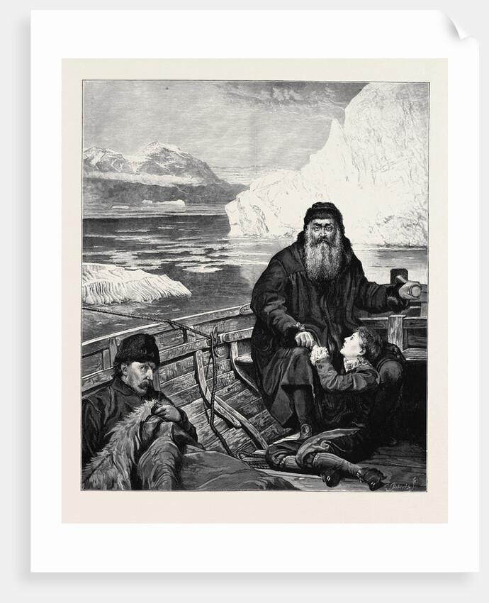 The Last Voyage of Henry Hudson from the Picture by John Collier by Anonymous