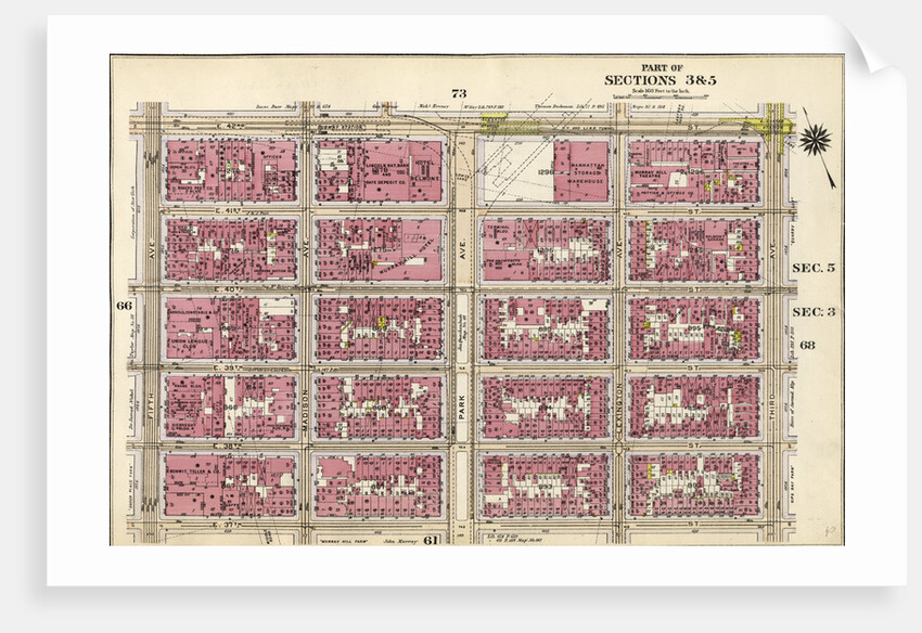 Part of Sections 3, & 5: New York by Anonymous