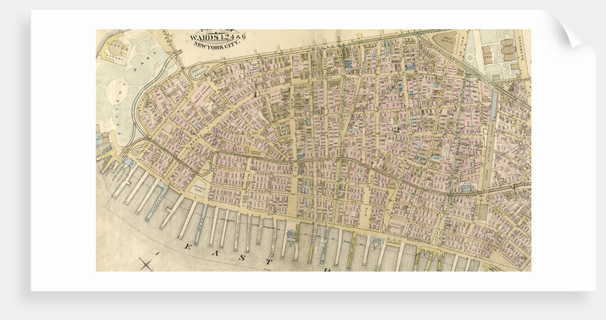 Part of Wards 1,2,4 & 6, New York City by Anonymous