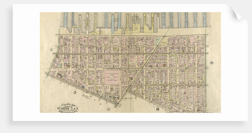 Part of Wards 5 & 8, New York City by Anonymous