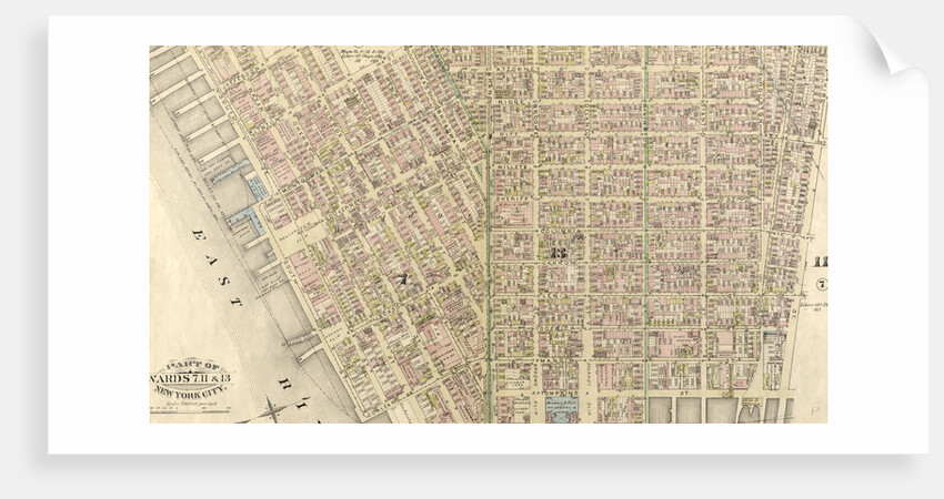 Part of Wards 7, 11 & 13, New York City by Anonymous