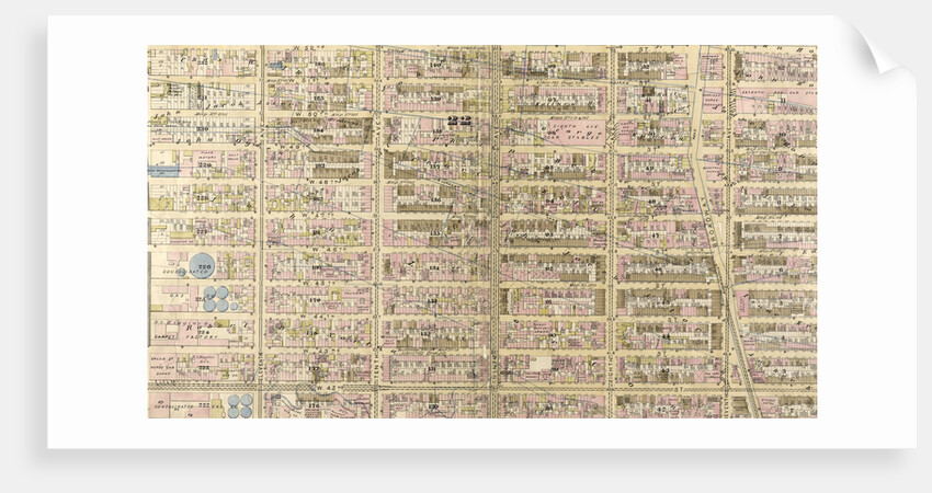 Bounded by W. 52nd Street, Sixth Avenue, W. 40th Street, and Hudson River Twelfth Avenue, New York by Anonymous