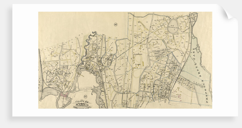 Part of Ward 24, New York City by Anonymous