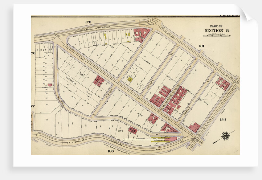 Bounded by Broadway, Sherman Avenue, Dyckman Street, St Nicholas Avenue and Fairview Avenue, New York by Anonymous