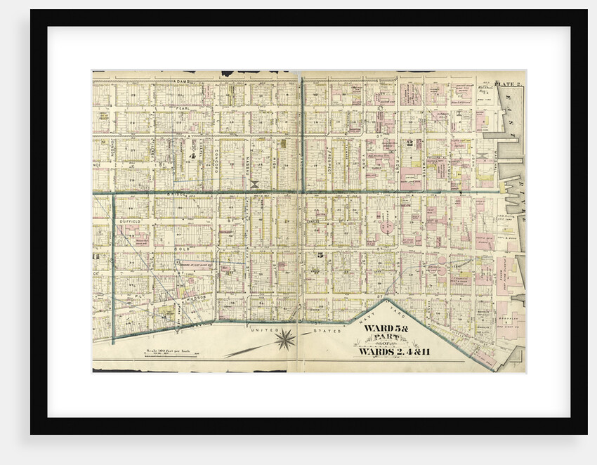 Ward 5 & Part of Wards 2, 4 & 11, New York by Anonymous