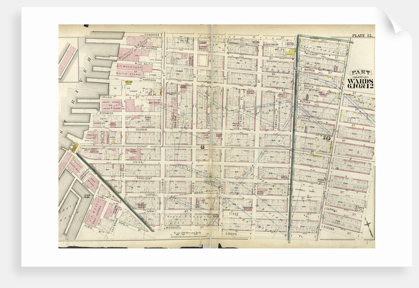 Part of Wards 6, 10, & 12. City of Brooklyn, New York by Anonymous