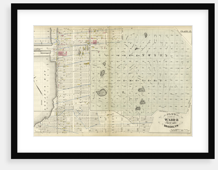 Part of Ward 8 City of Brooklyn, New York by Anonymous