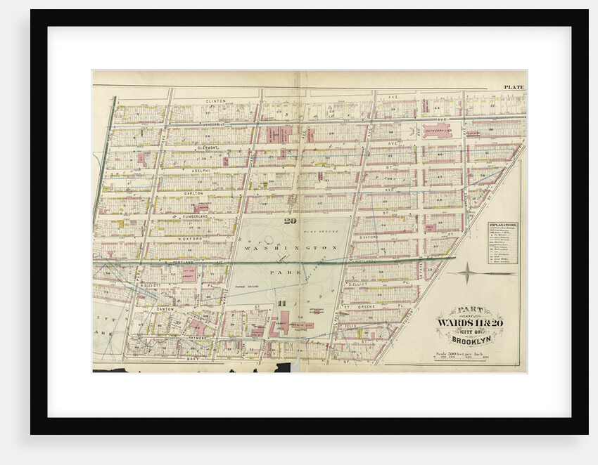 Part of Wards 11 & 20 City of Brooklyn, New York by Anonymous