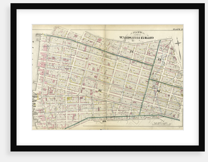 Part of Wards 13, 14, 15, 16 & 19 City of Brooklyn, New York by Anonymous