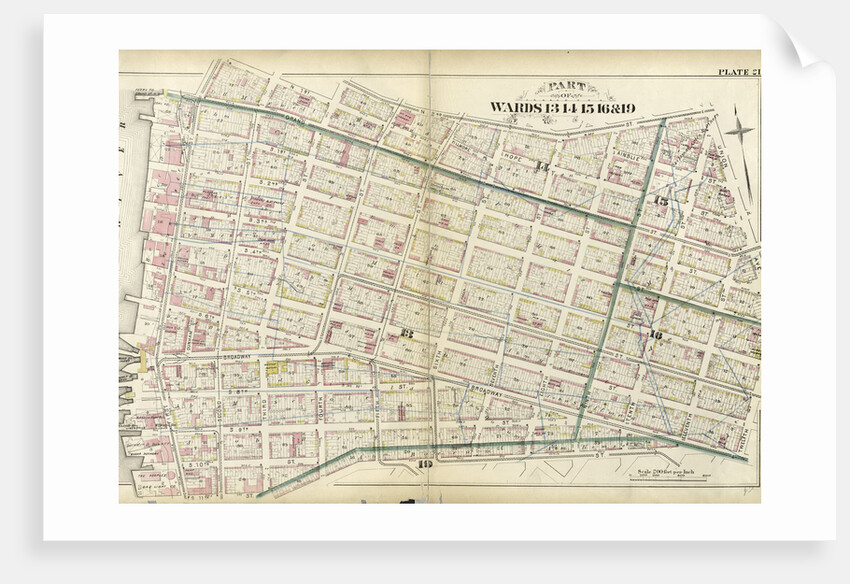 Part of Wards 13, 14, 15, 16 & 19 City of Brooklyn, New York by Anonymous
