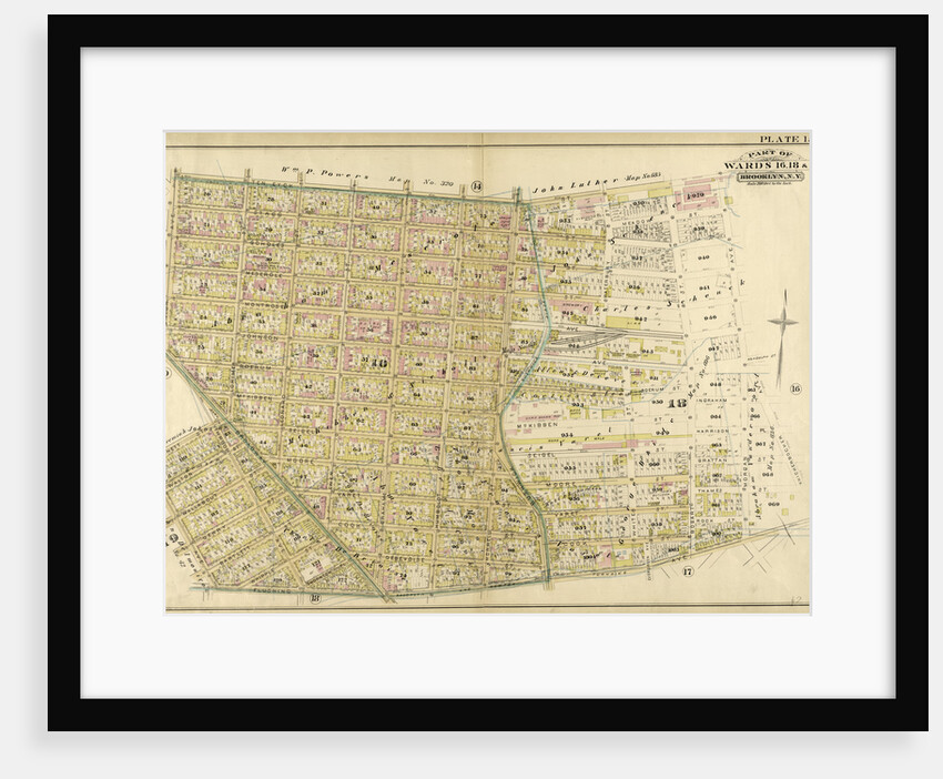 Part of Wards 16, 18., & 19. Brooklyn, N.Y by Anonymous