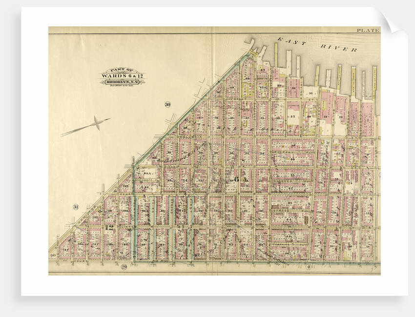 Part of Wards 6 & 12. Brooklyn, N.Y by Anonymous