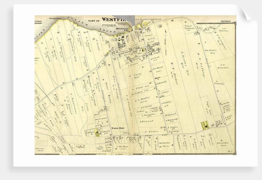 Section 23. Staten Island, 1874, New York by Anonymous