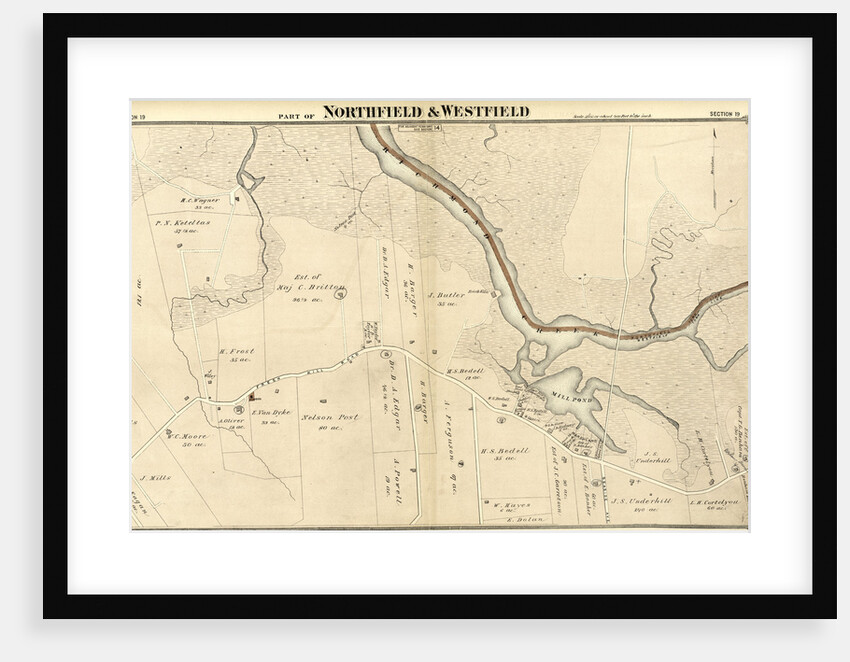 Section 19. Staten Island, 1874, New York by Anonymous