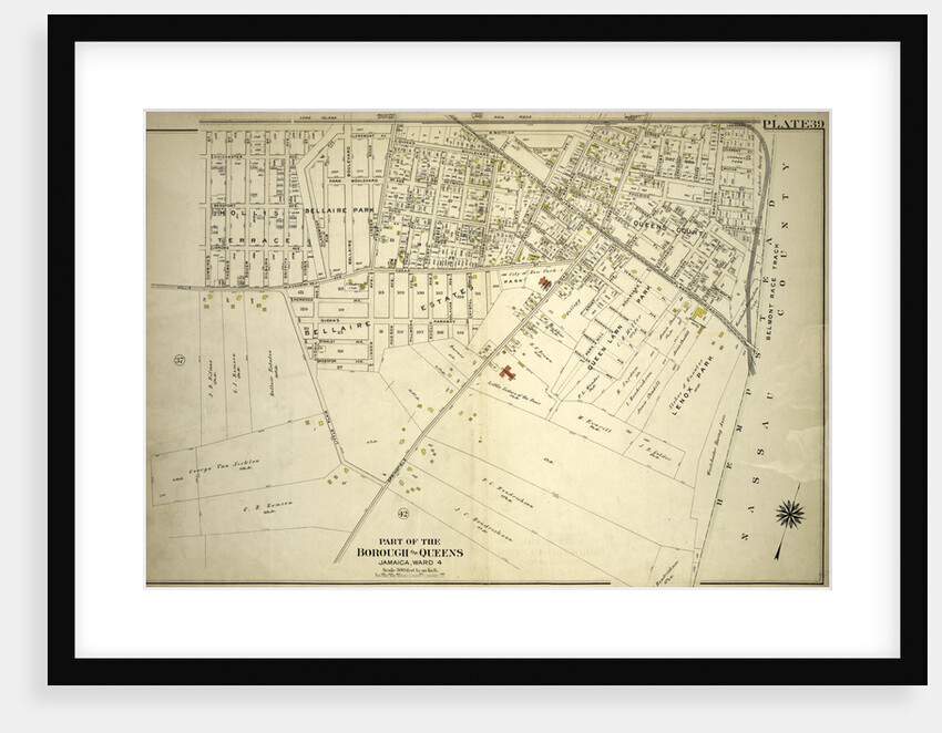 Bounded by Chichester Ave., Claremont Ave., Queens Blvd., Hempstead and Jamaica Plank Rd., W. Whittier St., Wertland Ave., Queens Court Creed Ave., Hempstead and Jamaica Plank Rd., Springfield Rd., Little Plain, Hollis Ave. & Cummings St., New York by Anonymous