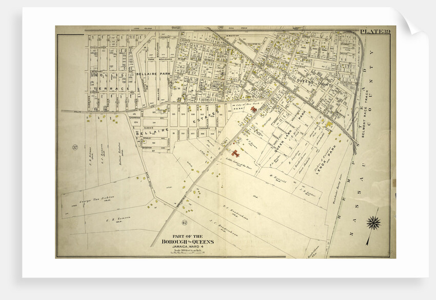 Bounded by Chichester Ave., Claremont Ave., Queens Blvd., Hempstead and Jamaica Plank Rd., W. Whittier St., Wertland Ave., Queens Court Creed Ave., Hempstead and Jamaica Plank Rd., Springfield Rd., Little Plain, Hollis Ave. & Cummings St., New York by Anonymous