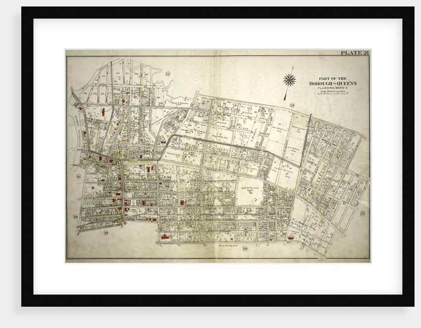 Bounded by Mill Creek Bayside Avenue, Congress Avenue, Myrtle Avenue, Whitestone Avenue, Bayside Avenue, 16th Street, Mitchell Avenue, 19th Street, Broadway, 18th Street, Sanford Avenue, Union Street, Madison Avenue, Main Street, Bradford Av., New York by Anonymous