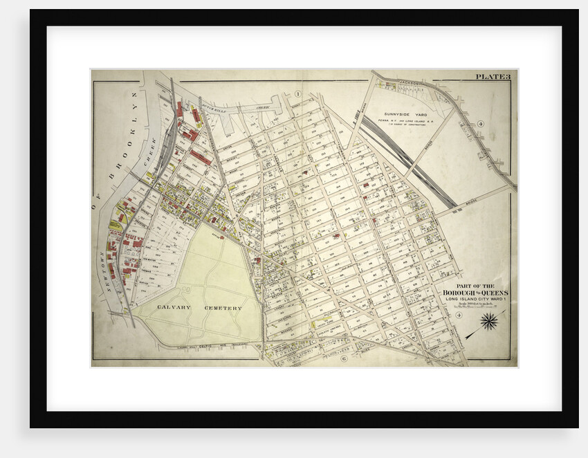 Part of the Borough of Queens, Long Island City, Ward 1, New York by Anonymous