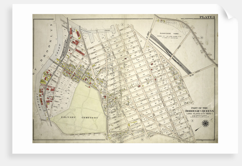Part of the Borough of Queens, Long Island City, Ward 1, New York by Anonymous