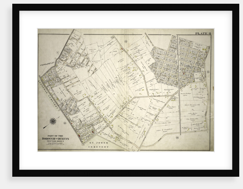 Part of the Borough of Queens, New town, Ward 2, New York by Anonymous