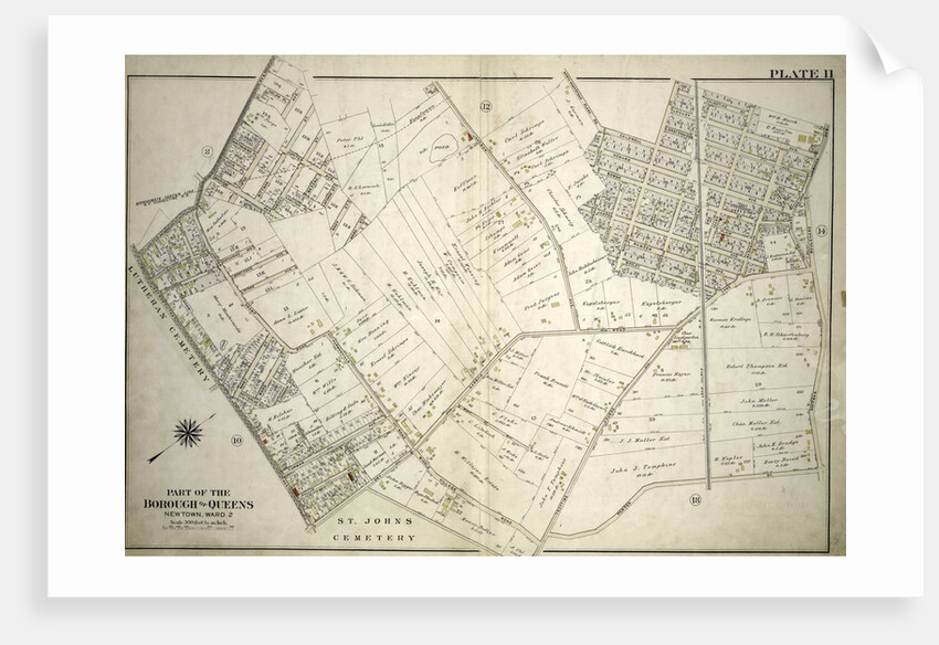 Part of the Borough of Queens, New town, Ward 2, New York by Anonymous