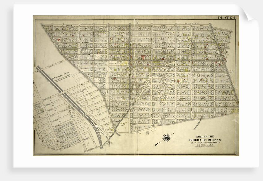 Bounded by Rapelje Avenue, Woolsey Avenue, Flushing Avenue, Old Bowery Bay Road, Woodside Avenue, Middleburg Avenue, Celtic Woodside Avenue, Foster Avenue, Laurel Hill Avenue, Skillman Avenue, Harold Avenue and Jackson Avenue, New York by Anonymous
