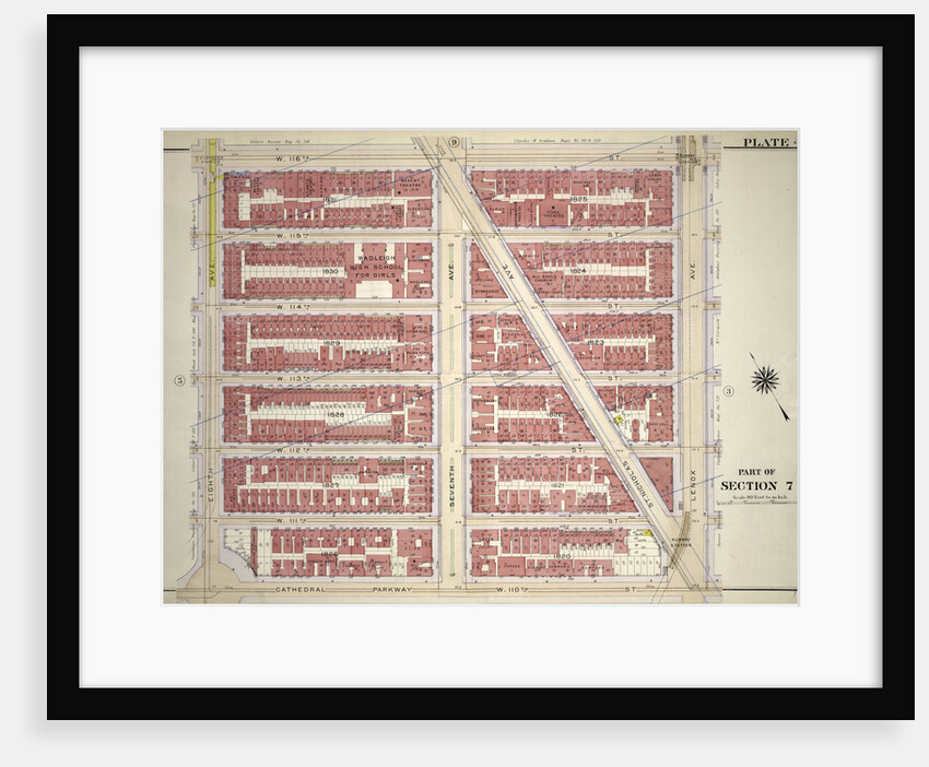 Part of Section 7, New York by Anonymous