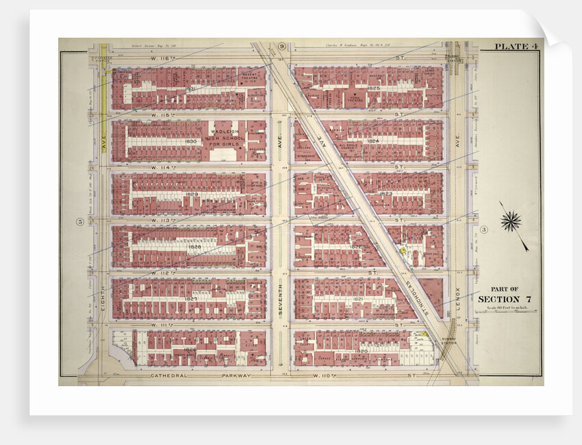 Part of Section 7, New York by Anonymous
