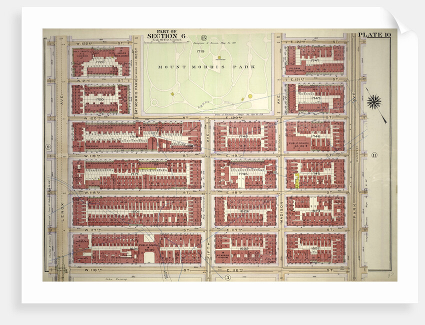 Plat 10: Part of Section 6, New York by Anonymous