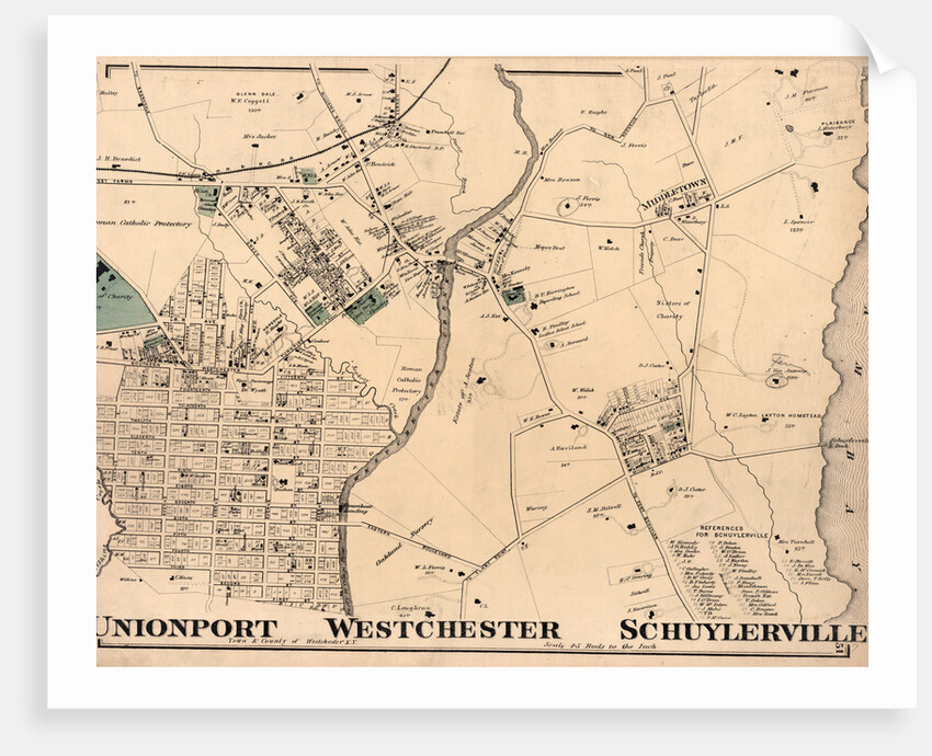 Unionport, Schuylerville. Westchester, N.Y., 1872 by Anonymous