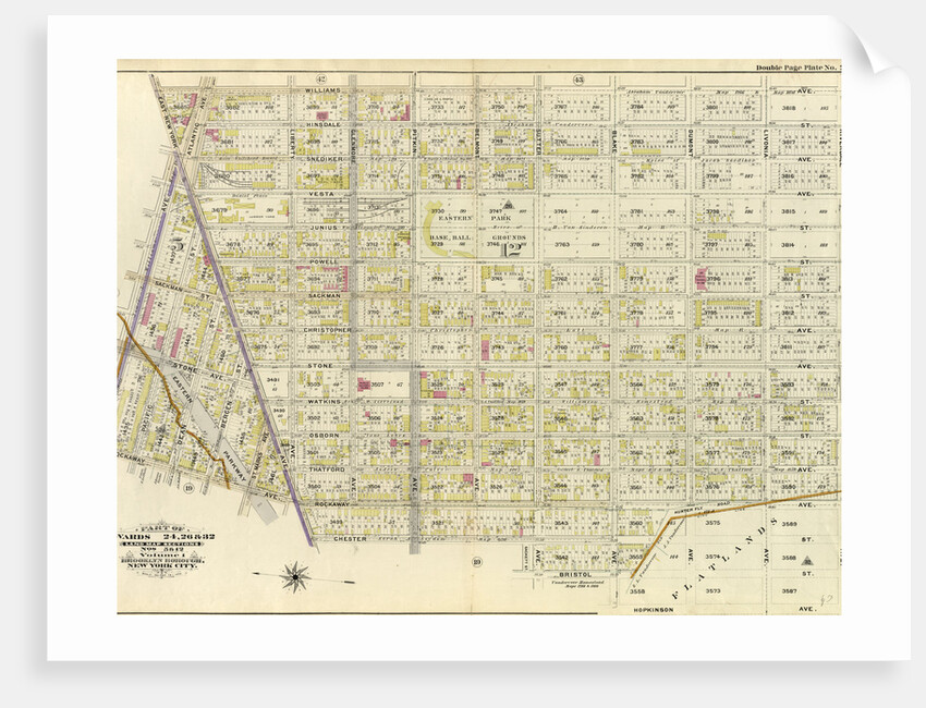 Bounded by Williams Avenue, Riverdale Avenue, Rockaway Avenue, Hunter Fly Road, Bristol Street, Sutter Avenue, Chester Street, East New York Parkway, Rockaway Avenue and Atlantic Avenue, New York by Anonymous